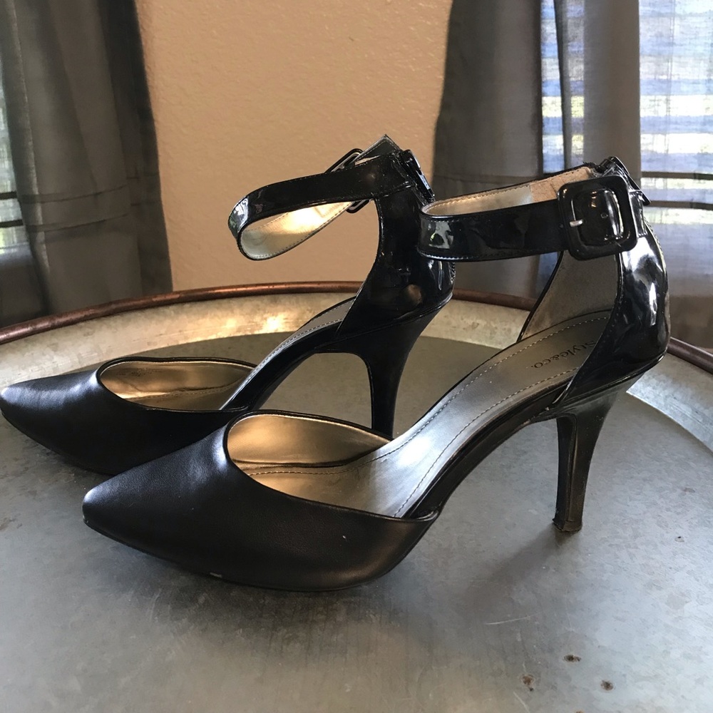 Style & Co. black stiletto heels